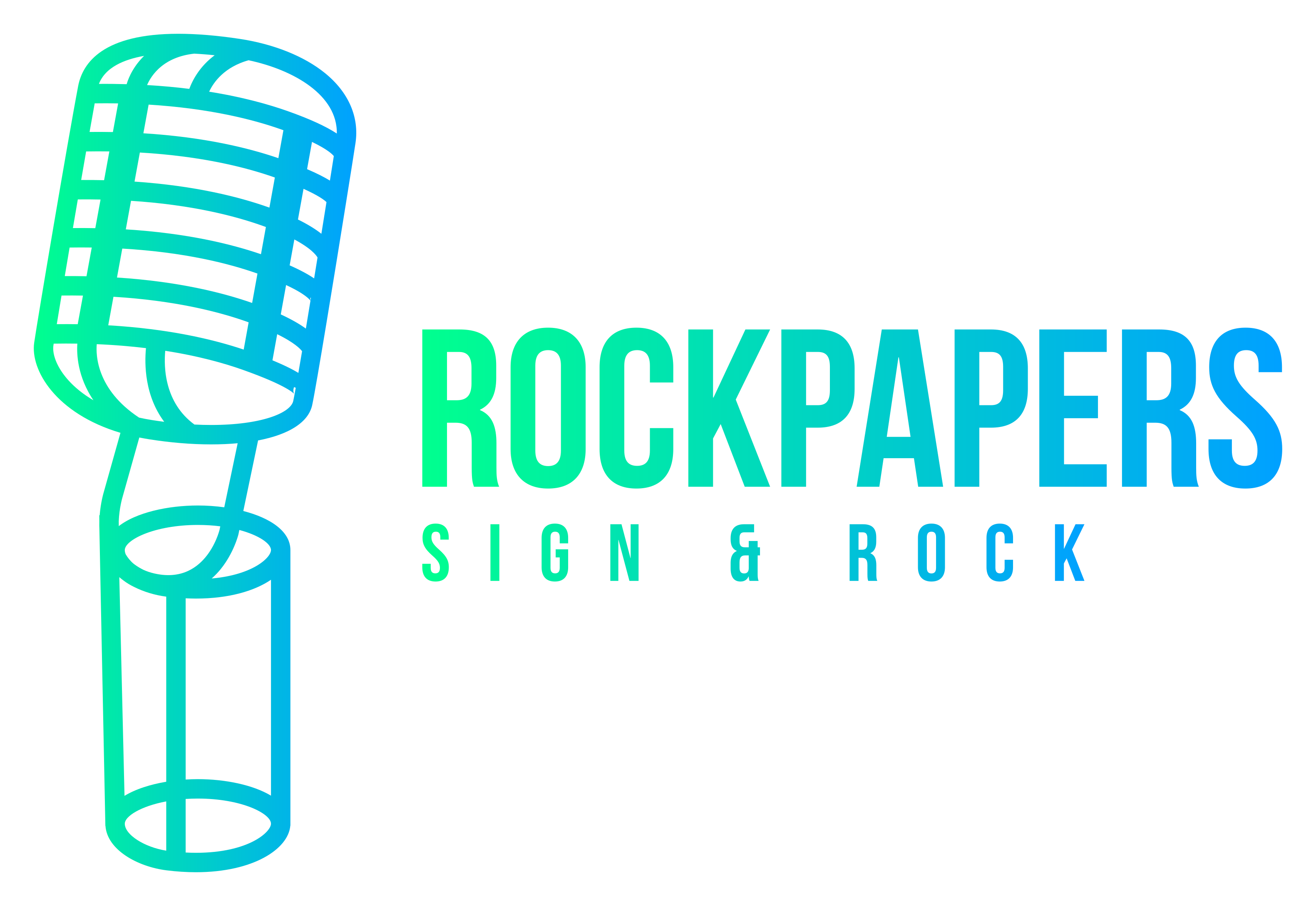 Rockpapers - Sign & Rock